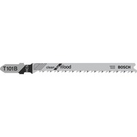 Bosch Professional Stichsägeblatt T 101 B Clean for Wood, 100mm 100 Stück