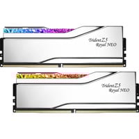 G.Skill DIMM 32 GB DDR5-6000 (2x 16 GB) Dual-Kit, Arbeitsspeicher silber, F5-6000J2636H16GX2-TR5NS, Trident Z5 Royal, AMD EXPO