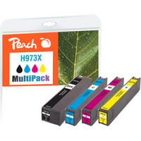Peach Tinte Spar Pack PI300-941 kompatibel mit HP 973X, keine Tintenstandsanzeige.