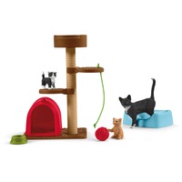 Schleich Farm World Spielspaß für niedliche Katzen, Spielfigur