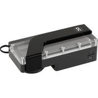 Alphacool Core DDCzero Flat Reservoir 140, Ausgleichsbehälter schwarz/transparent, mit Pumpe