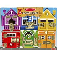 Spin Master Melissa & Doug - Motoriktafel Schlösser, Geschicklichkeitsspiel 