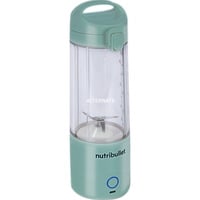 nutribullet Portable Standmixer NBP003LBL hellblau, akkubetrieben, 0,475 Liter