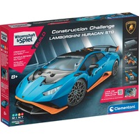 Clementoni Construction Challenge - Lamborghini Huracan, Konstruktionsspielzeug 