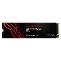 SanDisk Optimus GX 7100 4 TB, SSD schwarz, PCIe 4.0 x4 NVMe 2.0 M.2 2280-S3-M