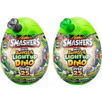 ZURU Smashers - Jurassic Light Up Dino Ei Serie 1, Spielfigur sortierter Artikel