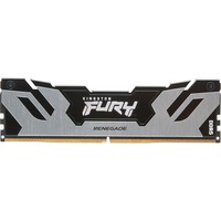 Kingston FURY DIMM 16 GB DDR5-6400 , Arbeitsspeicher schwarz/silber, KF564C32RS-16, Fury Renegade Silver, INTEL XMP