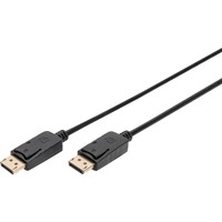 Digitus DisplayPort Anschlusskabel, Full HD 1080p schwarz, 5 Meter
