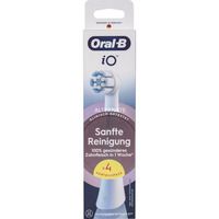 Oral-B Oral-B iO Sanfte Reinigung 4er, Aufsteckbürste weiß, für empfindliche Bereiche und gesünderes Zahnfleisch