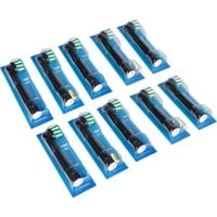  Oral-B Pro CrossAction Aufsteckbürsten 10er schwarz, Frustfreie Umverpackung