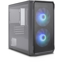 Silentware Air 10, Tower-Gehäuse schwarz, Tempered Glass