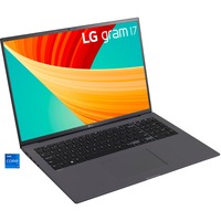 LG gram 17Z90R-G.AA79G, Notebook grau, Windows 11 Home 64-Bit, 43.2 cm (17 Zoll), 1 TB SSD