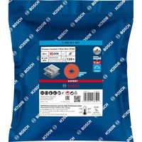 Bosch Professional X-LOCK Expert R782 Prisma Ceramic Fiberschleifscheibe, Ø 125mm, K120 25 Stück, Bohrung 22,23mm