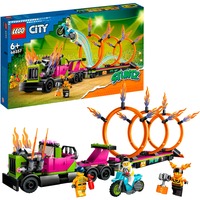 LEGO 60357 City Stunttruck mit Feuerreifen-Challenge, Konstruktionsspielzeug 