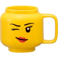 Room Copenhagen LEGO Keramiktasse Winking Girl, klein gelb