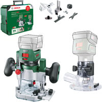 Bosch Heimwerken & Garten Akku-Oberfräse AdvancedTrimRouter 18V-8 Combi Set grün/schwarz, ohne Akku und Ladegerät, POWER FOR ALL ALLIANCE