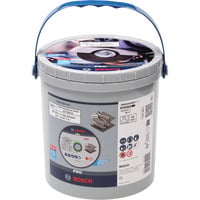 Bosch Professional PRO Stainless Steel and Metal, Ø 125 mm, 100 Stück im Eimer, Trennscheibe  Bohrung 22,23 mm, WA 60 T BF