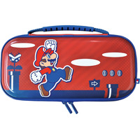HORI Vault Case (Mario) Premium Etui für Nintendo Switch 2, Schutzhülle rot/blau