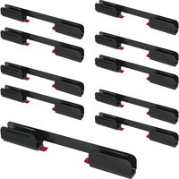 Govee Biege-Clips für Neonlichtschlauch 2 schwarz, 5 Stück, Metall