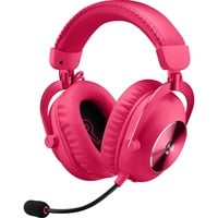 Logitech Gaming PRO X 2 LIGHTSPEED, Gaming-Headset magenta, USB, 3.5 mm, Bluetooth