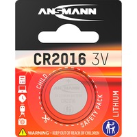 Lithium Knopfzelle CR-2016, Batterie