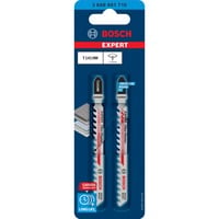 Bosch Professional Expert Carbide Stichsägeblatt T 141 HM 'Fiber Plaster' 2 Stück