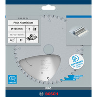 Bosch Professional PRO Aluminium cordless Kreissägeblatt, Ø 165mm, 54Z Bohrung 30mm, für Akku-Handkreissägen
