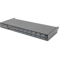 Digitus Modularer KVM Switch 16 Port VGA Aufrüstkit, KVM-Switch schwarz