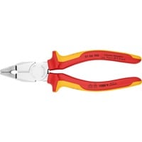 KNIPEX Kombizange 01 06 190 VDE rot/gelb, Griffe isoliert, VDE-geprüft