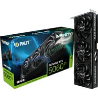 Palit GeForce RTX 5060 Ti Infinity 3 16GB, Grafikkarte DLSS 4, 3x DisplayPort, 1x HDMI 2.1