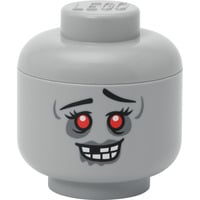 Room Copenhagen LEGO Storage Head "Zombie", mini, Aufbewahrungsbox grau