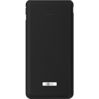 goobay Wireless Schnelllade-Powerbank 10000mAh schwarz, PD, QC 3.0, 10.000 mAh