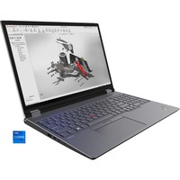 Lenovo ThinkPad P16 G2 (21FA005LGE), Notebook grau/schwarz, Intel® Core™ i7-14700HX, NVIDIA RTX 2000, 64 GB DDR5, 1 TB (1 TB SSD), Windows 11 Pro 64-Bit