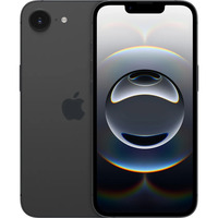 Apple iPhone 16e 128GB Generalüberholt, Handy schwarz, iOS, 8 GB