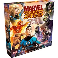 Asmodee Marvel Zombies - Fantastic 4 Under Siege, Kartenspiel Erweiterung