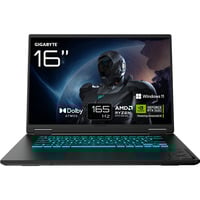 GIGABYTE GAMING A16 3THK3DE894SH, Gaming-Notebook schwarz, AMD Ryzen 7 260, NVIDIA GeForce RTX 5050, 16 GB DDR5, 1 TB (1 TB SSD), Windows 11 Home
