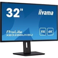 iiyama ProLite XB3288UHSU-B5, LED-Monitor 80 cm (31.5 Zoll), schwarz, UltraHD/4K, VA, HDMI, DisplayPort