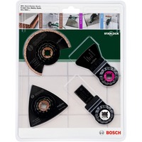 Bosch Heimwerken & Garten Fliesen-Set, 4-teilig, Sägeblatt-Satz 