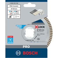 Bosch Professional PRO Ceramic X-LOCK Diamant-Trennscheibe, Ø 125mm Bohrung 22,23mm