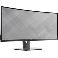 Dell DELL U3417W Generalüberholt, LED-Monitor 86 cm (34 Zoll), schwarz, WQHD, IPS, Curved, HDMI, DP, Mini-DP, USB-Hub