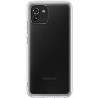 SAMSUNG Soft Clear Cover, Handyhülle transparent, Samsung Galaxy A03