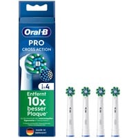Braun Oral-B Pro Cross Action Aufsteckbürsten 4er-Pack weiß