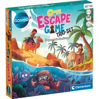 Clementoni Escape Game Trio-Set, Partyspiel 