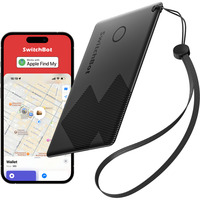  SwitchBot Smart Airtag Geldbörsen-Tracker-Karte schwarz 