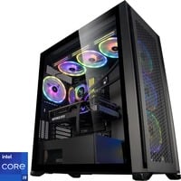 ALTERNATE Gaming-PC iCUE Edition • RTX 4090 • Intel® Core™ i9-14900K • 64 GB RAM schwarz/transparent, Windows 11 Pro 64-Bit