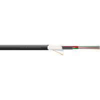 Digitus Verlegekabel A/I-DQ(ZN)BH 9/125µ OS2 24F Dca schwarz, 1 Meter