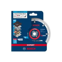 Bosch Professional X-LOCK Diamanttrennscheibe EXPERT Diamond Metal Wheel, Ø 115mm Bohrung 22,23mm
