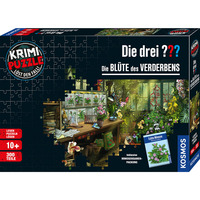 KOSMOS Krimipuzzle Die drei ??? - Die Blüte des Verderbens 150 Teile
