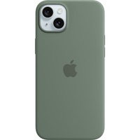 Apple Silikon Case mit MagSafe, Handyhülle dunkelgrün, iPhone 15 Plus