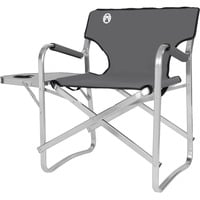 Coleman Aluminium Deck Chair with Table 2000038341, Camping-Stuhl grau